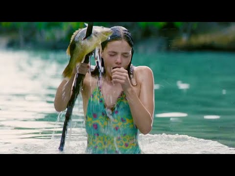 【谷阿莫】他上荒島體驗求生險遇險，還好又邪惡又漂亮的妹子救了他2020《獵物》