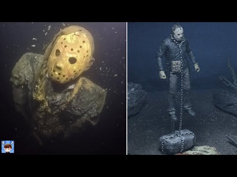 海底中最意想不到的神秘發現！面具傑森竟然被封在海底？！