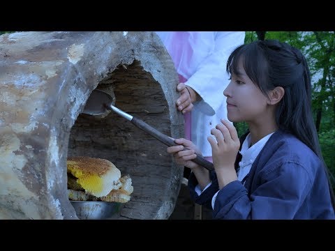 How to make a Chinese herbal honey?
  長白山人參蜜：眾參皆苦，而我是甜的|Liziqi channel