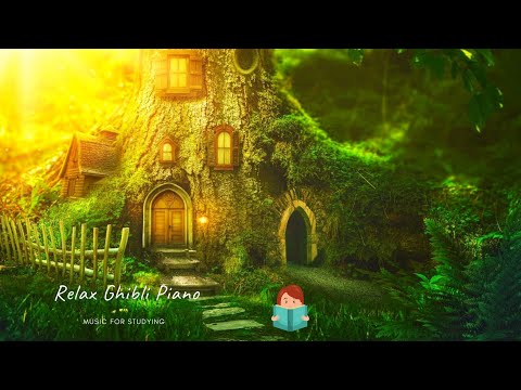 「無廣告版」讓人感到放鬆的宮崎駿音樂 (純鋼琴) ☕ 讀書＆工作音樂～5 Hours Relax Ghibli Music
  Studying Music