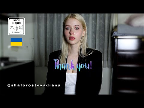 【烏克蘭女生為何非得離開家園？】台灣終於給我一個家 From Ukraine to Taiwan