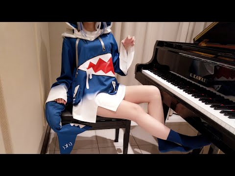 GOOD LUCK!! 主題歌 RIDE ON TIME 山下達郎 Gawr Gura ver. [ピアノ]