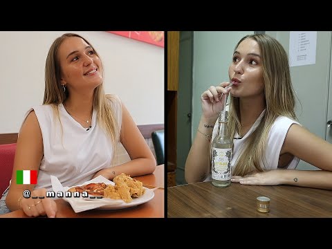 《義國酒商經理第一次喝高粱吃拿坡里》能接受嗎? Italian Girl's First Napoli & Gaoliang