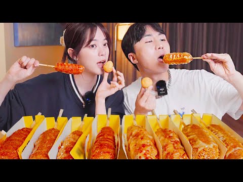 不要笑!请欧阳娜娜吃脆皮芝士热狗!没想到女神是这样干饭的?!