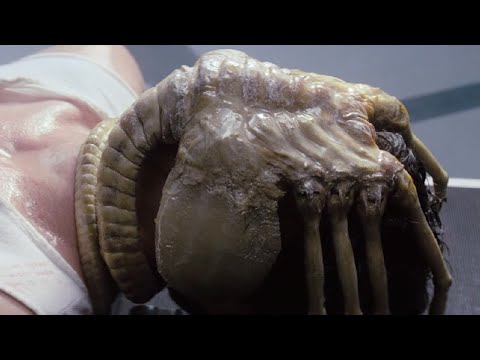 異形1：男子被怪蟲保住臉，本以為只是咬人，沒想到這是一種繁殖手段，接下來所有人都遭殃了！