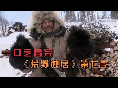 史上最强的一季，一口气看完荒野独居第7季，在北极荒野生存100天 #荒野独居 #荒野 #一口气看完 #北极